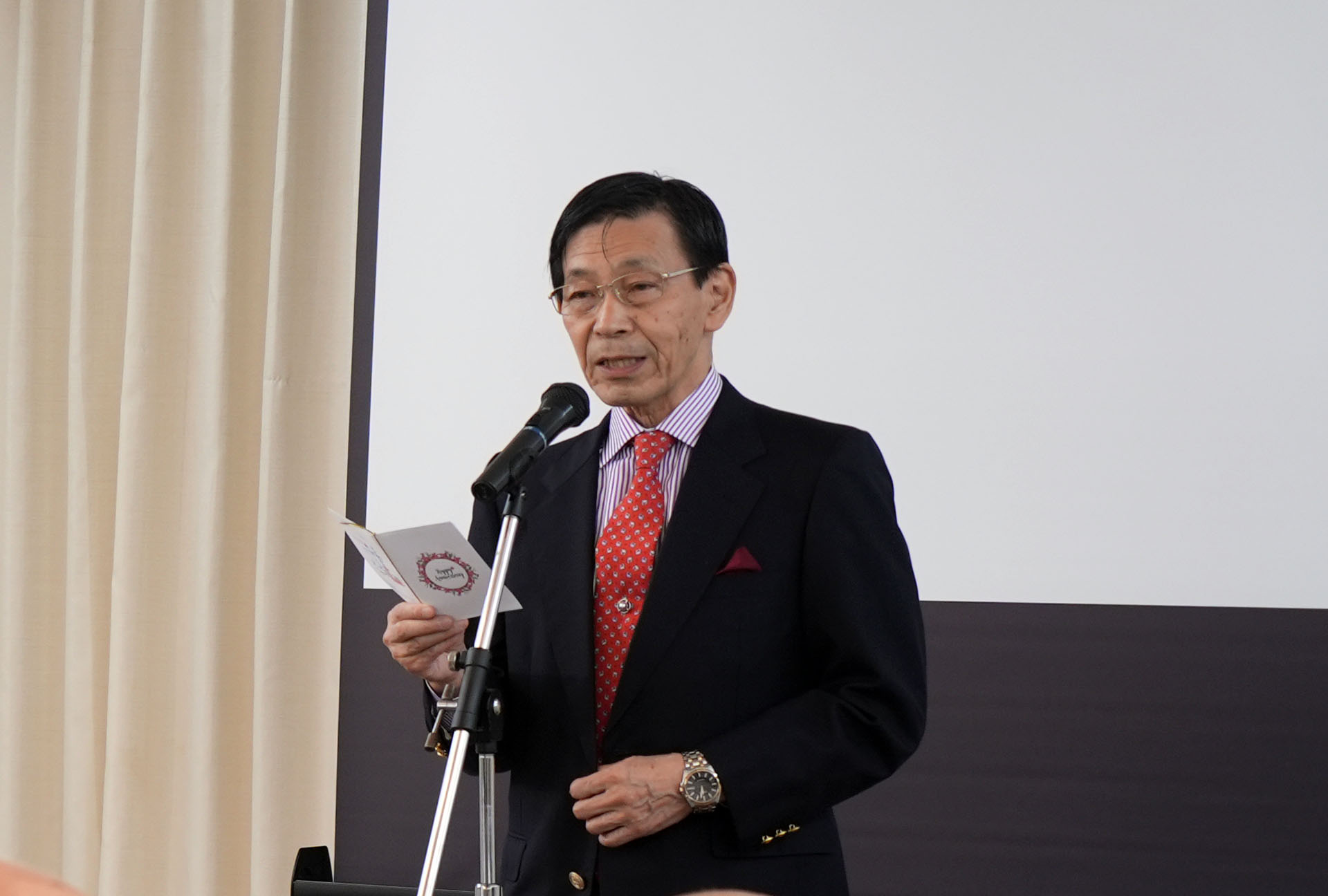 OSPC会長より開会の挨拶